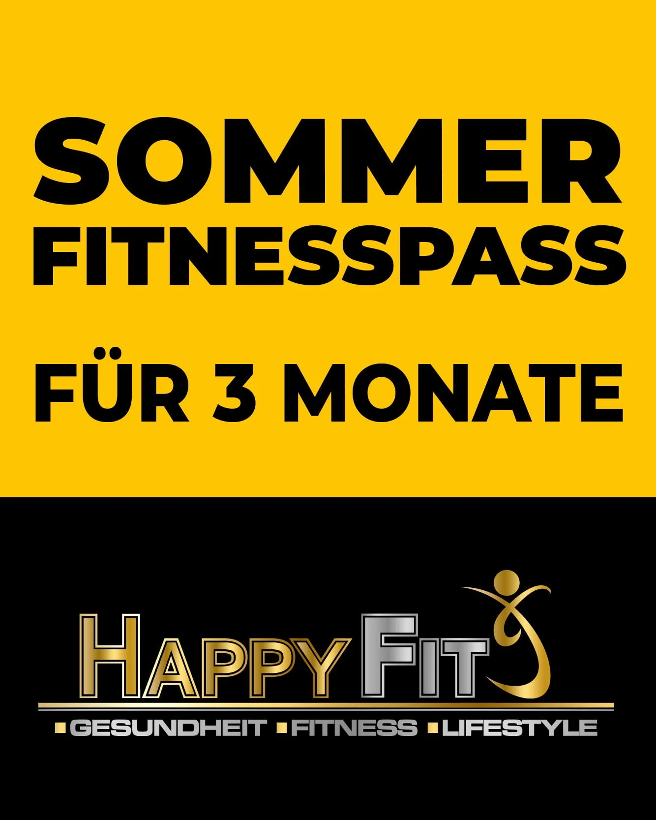 Sommer Fitnesspass Happy Fit Konstanz Premium
