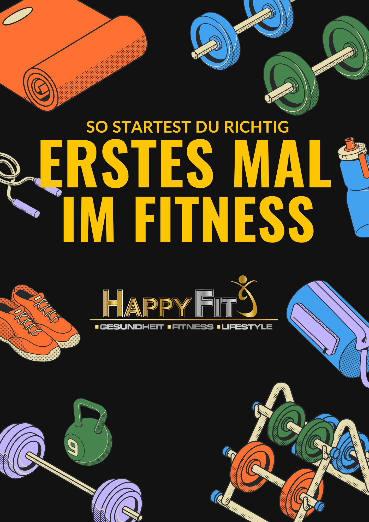 Erster Besuch im Fitnessstudio: So startest du richtig